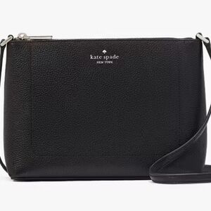 NWT KATE SPADE Leila Medium Crossbody/Shoulder bag Black